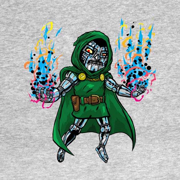 Chibi Doctor Doom by joehavasy